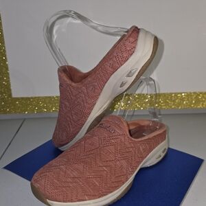 Skechers Air Cooled Memory Foam Relaxed Fit Slip-On Sneakers - Coral Sz 8